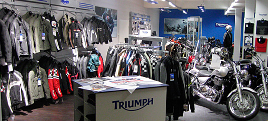 Triumph Motorrad Shop
