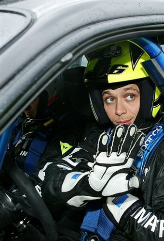 Valentino Rossi in der Rally