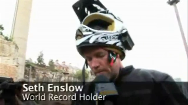 Seth Enslow stellt neuen Weltrekord im Weitsprung auf