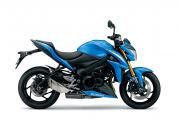 blaue Suzuki GSX-S1000