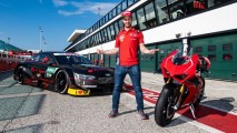 Dovizioso beim DTM Test  [.]