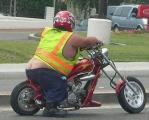 Fat Chopper Ass Biker