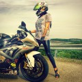 Monika und BMW ihre S100 [.]