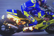 Taylor Mackenzie WD-40 Kawasaki Flammen