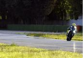 Valentino Rossi auf Yamaha YZF-R1 in Misano