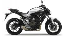 Yamaha MT-07 White - rechte Seite