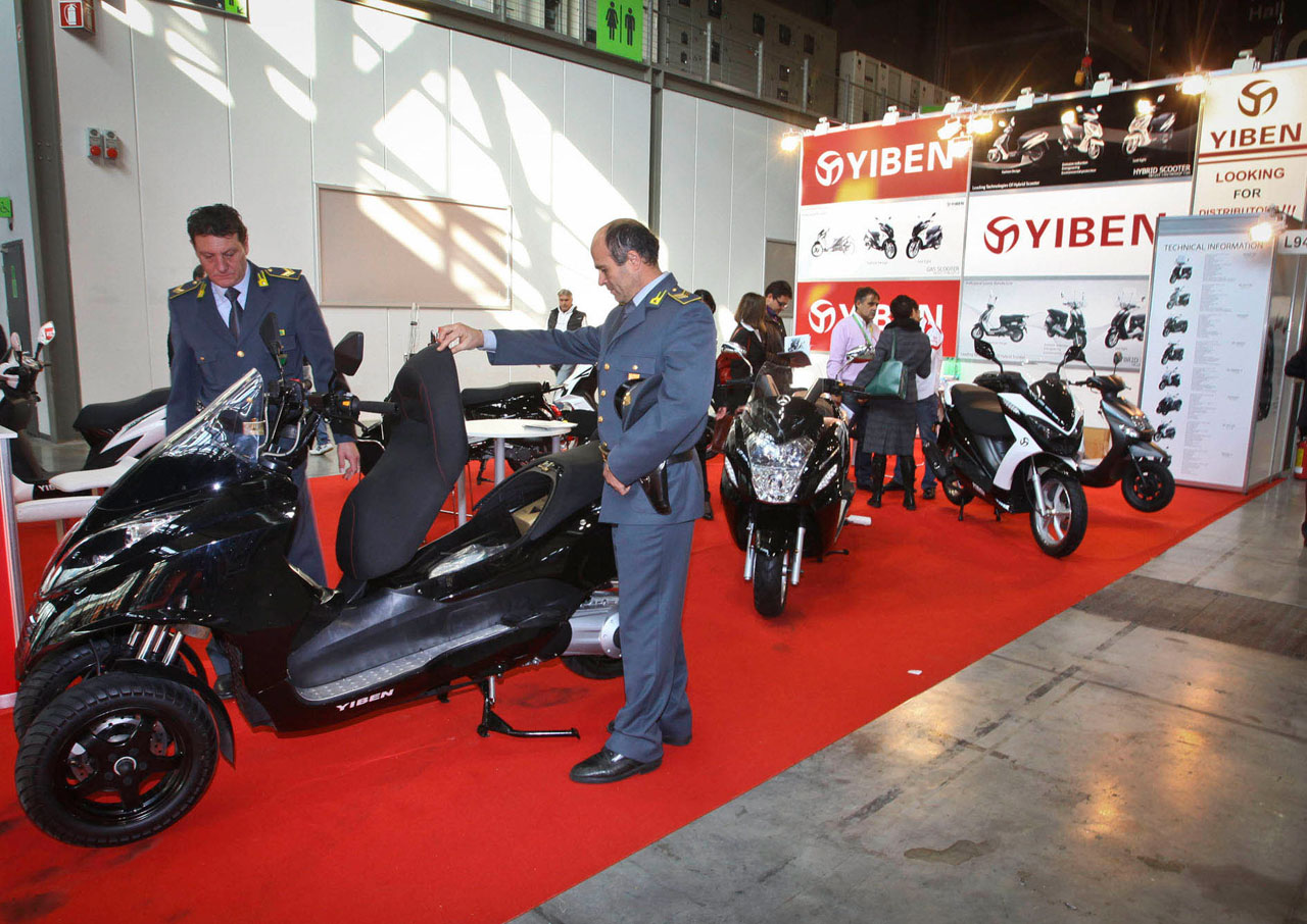 2011 EICMA YB250ZKT Beschlagnahmung