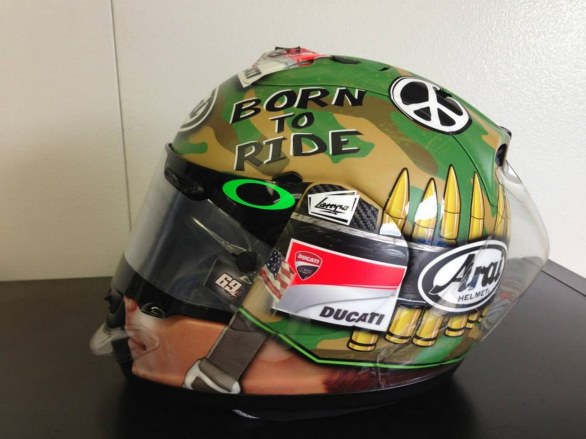 Arai RX-7GP Nicky Hayden Replica