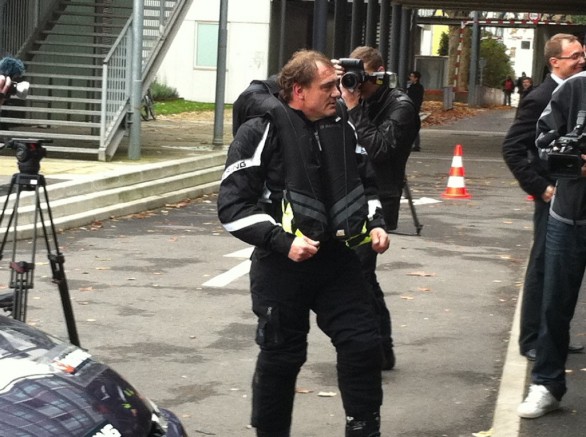 Crashtest Bering Airbagweste