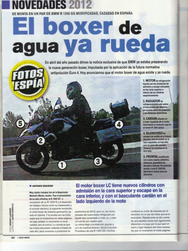 BMW R1300GS Spyshot