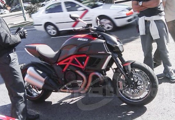 2011 Ducati Diavel Spyshot