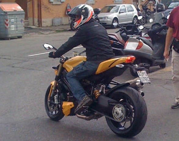 Ducati Streetfighter 848 Erlkönig