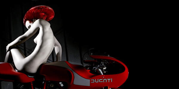 2011 Ducati Kunst mit Elizabeth Raab