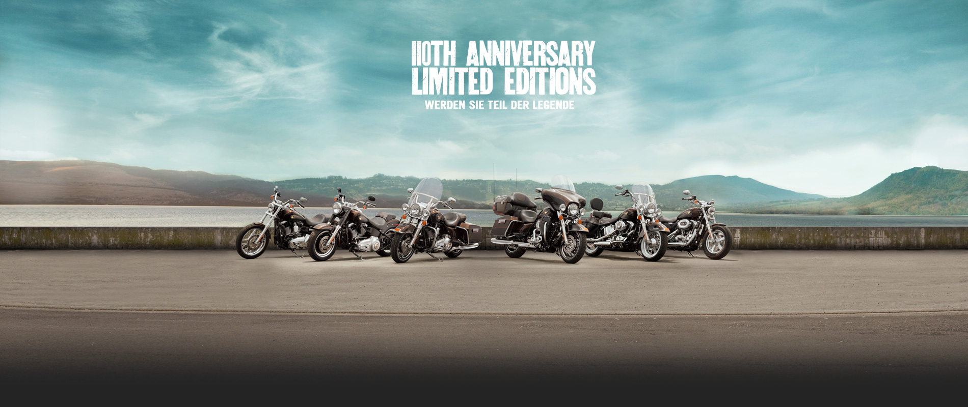 110 Jahre Harley-Davidson mit Sondermodellen