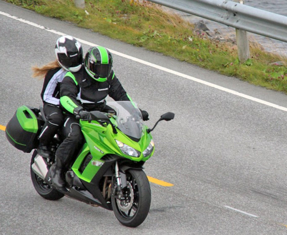 Kawasaki Z1000SX Spy in Norwegen