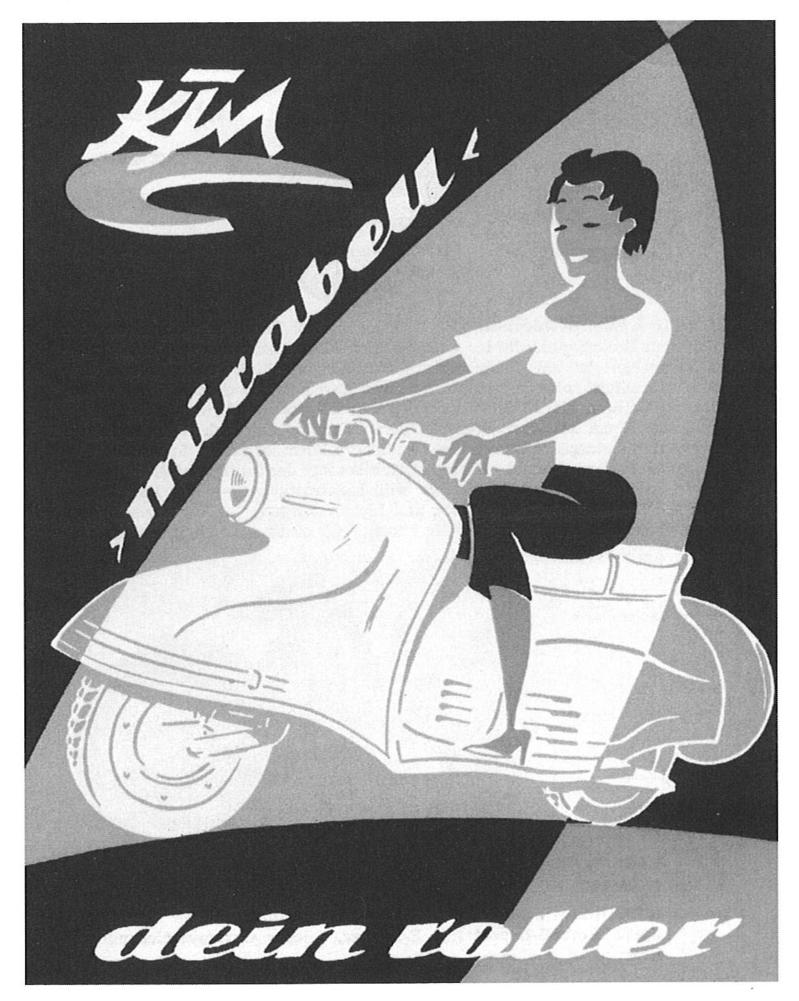 1957 Mirabell Plakat