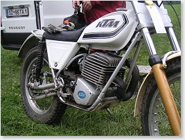 1977 KTM Trial modifizierte Kühlrippen