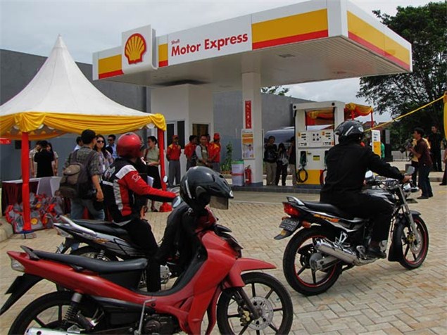 Shell Motor Express in Indonesien