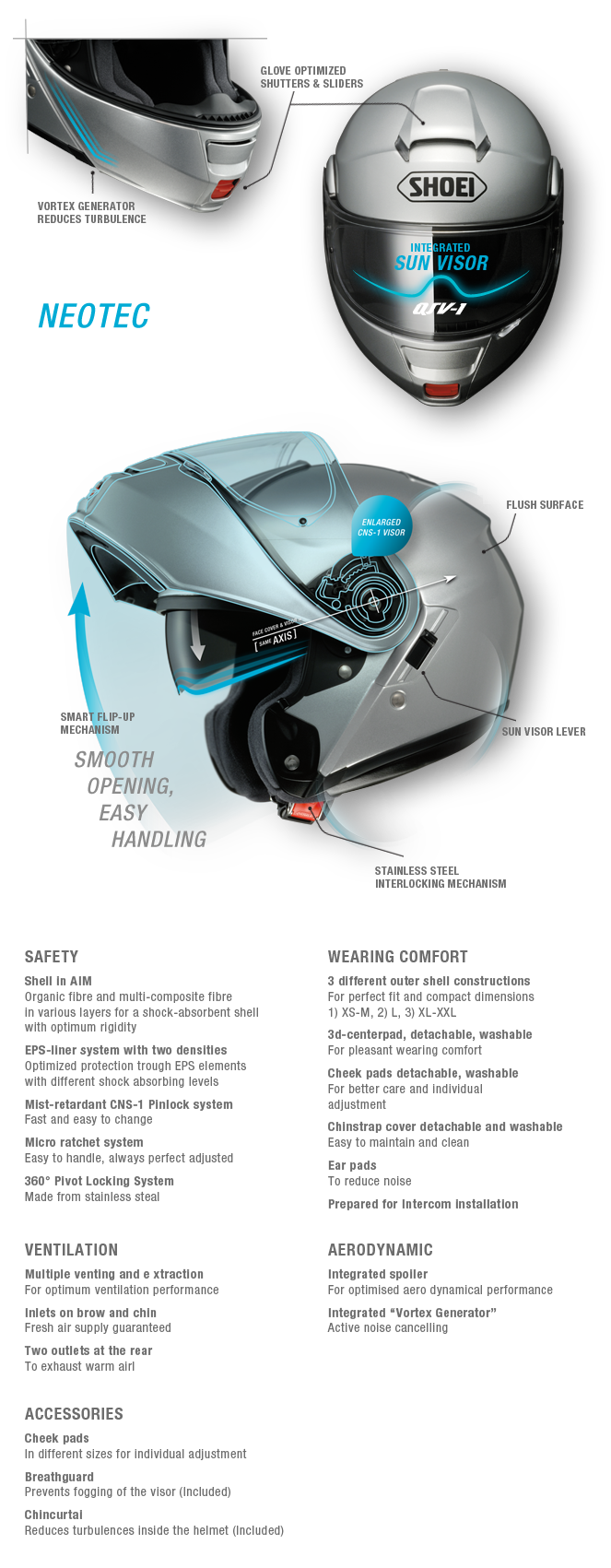 Shoei Neotec Klapphelm