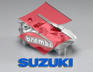 Brembo unterzeichnet 3 Jahres Vertrag mit Suzuki