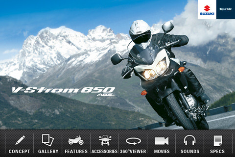 Suzuki V-Strom 650 ABS App