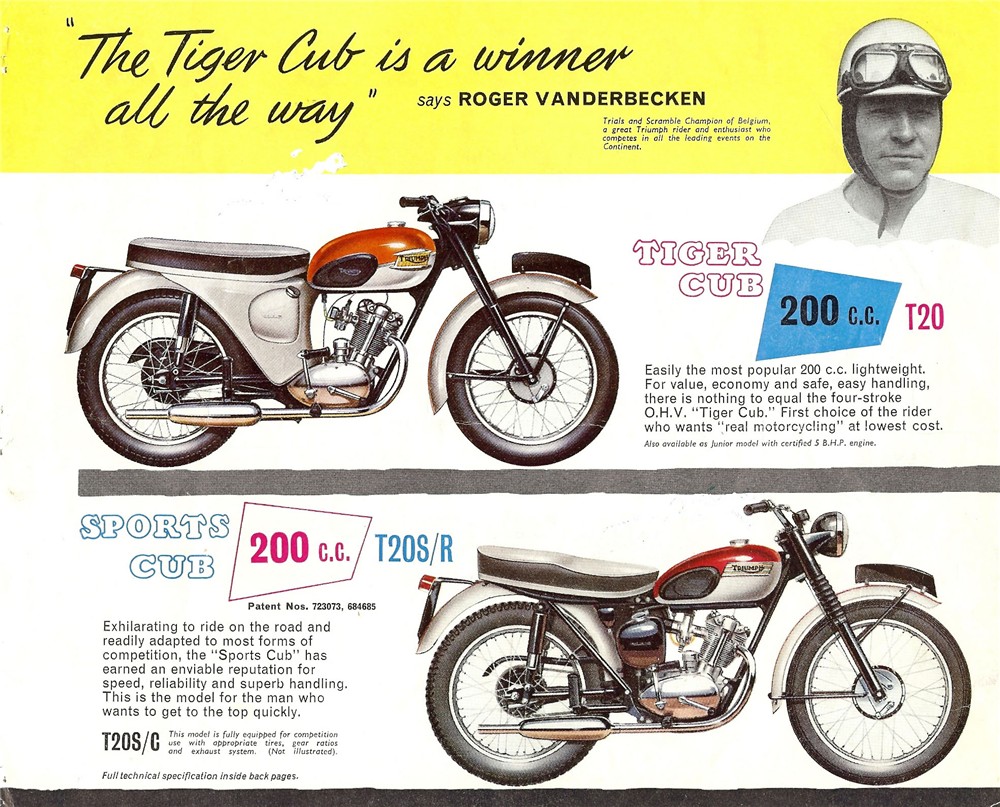 1965 Triumph Tiger Cube