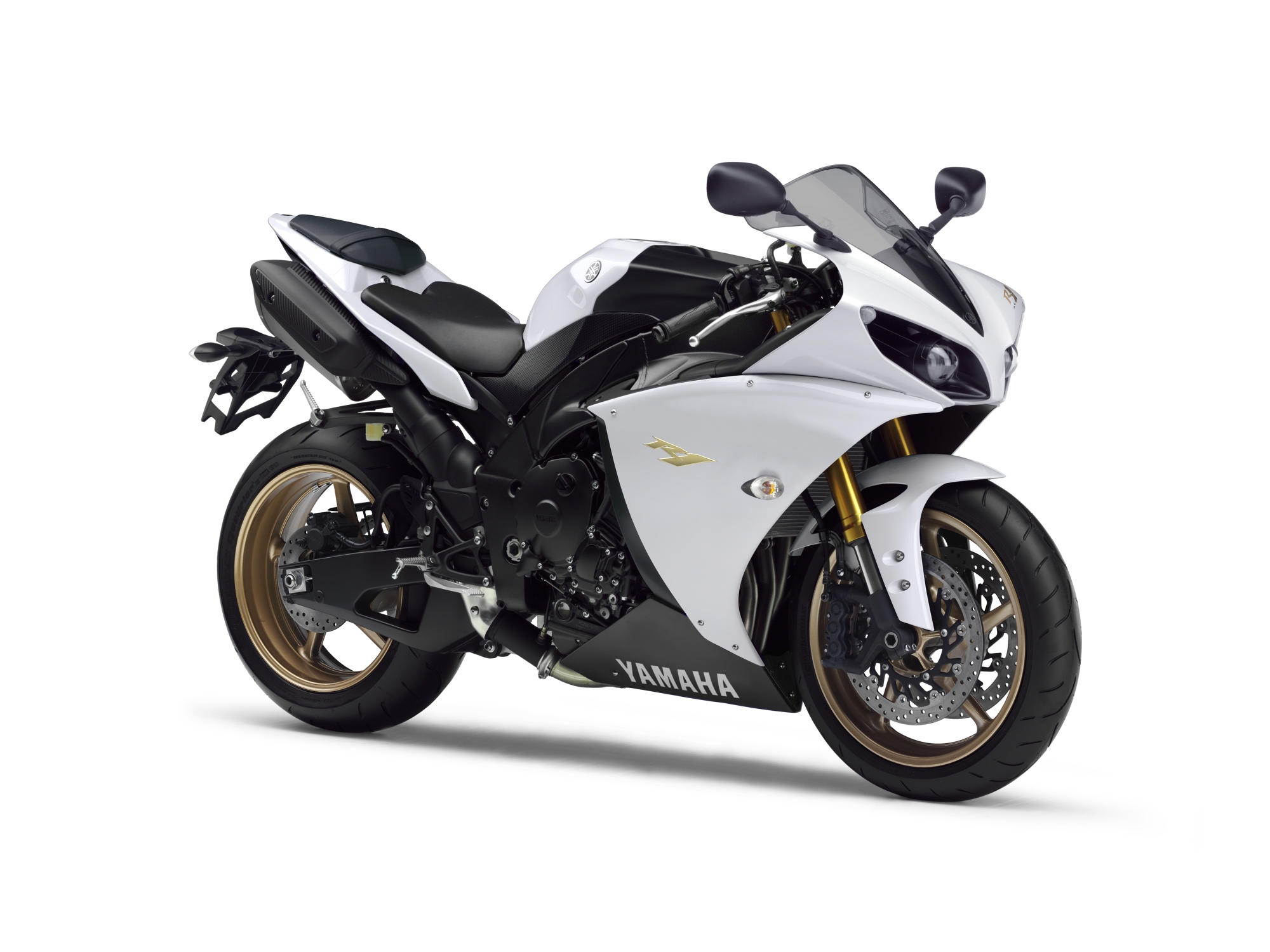 2013 Yamaha YZF-R1 white