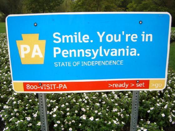 Welcome to Pennsylvania