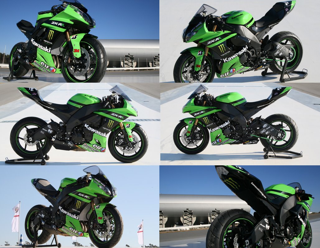 Kawasaki ZX-10R Ninja im MotoGP Design