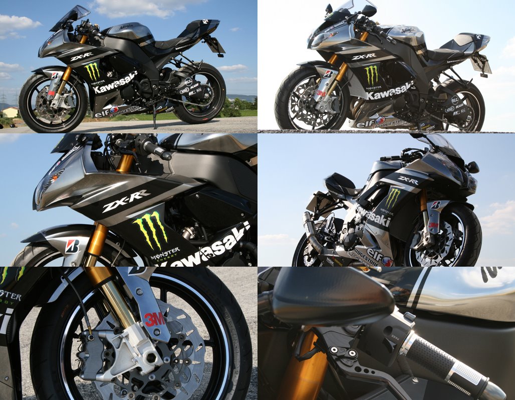 Kawasaki ZX-10R Ninja im MotoGP Design