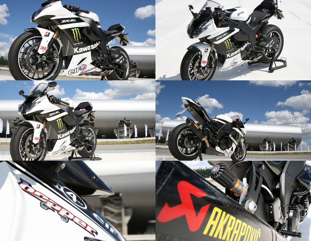 Kawasaki ZX-10R Ninja im MotoGP Design