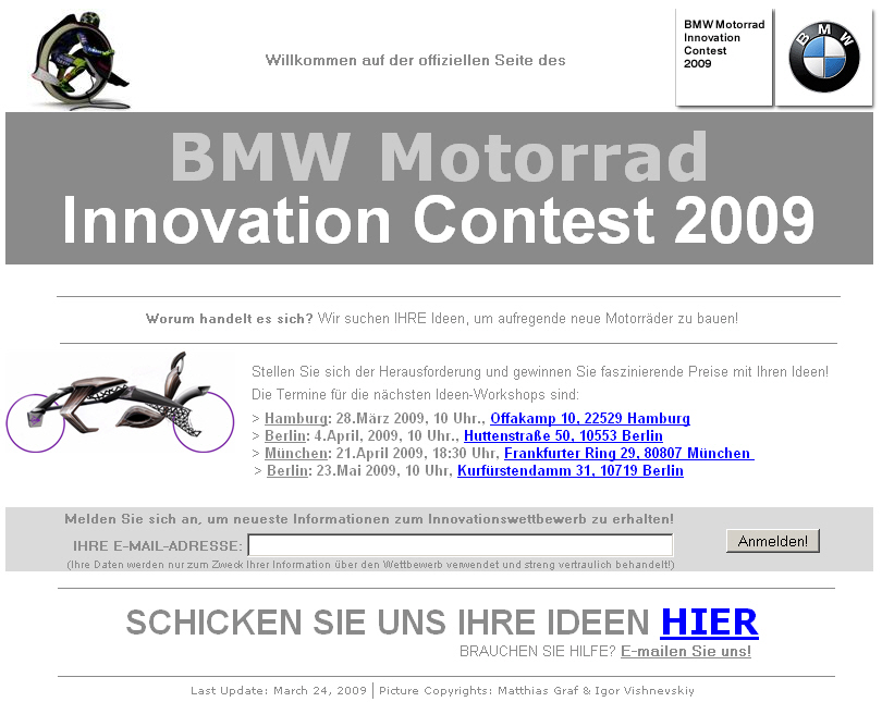 BMW Innovation Contest 2009