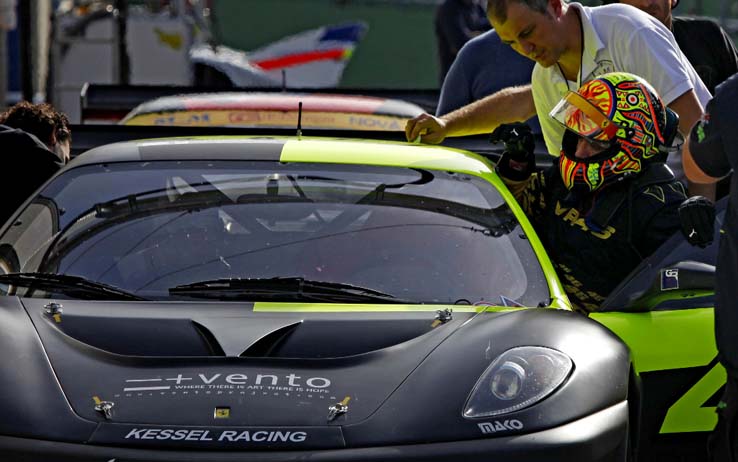 Valentino Rossi beim 6h Rennen von Vallelunga