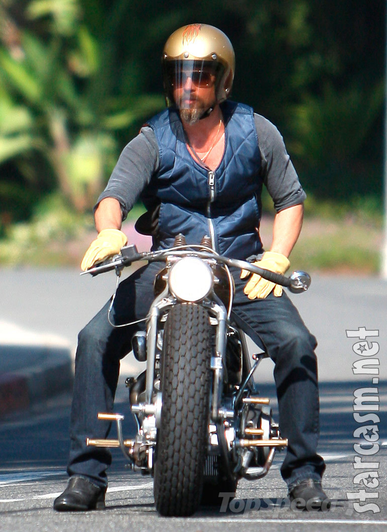 Brad Pitt - Custom Bike