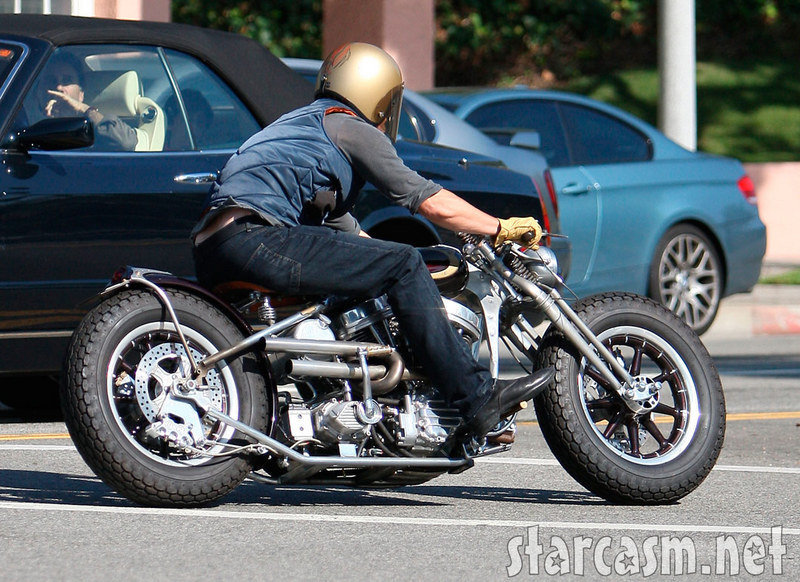 Brad Pitt - Custom Bike