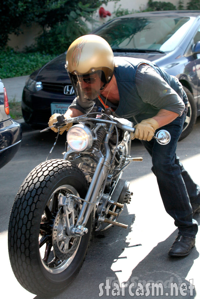 Brad Pitt - Custom Bike