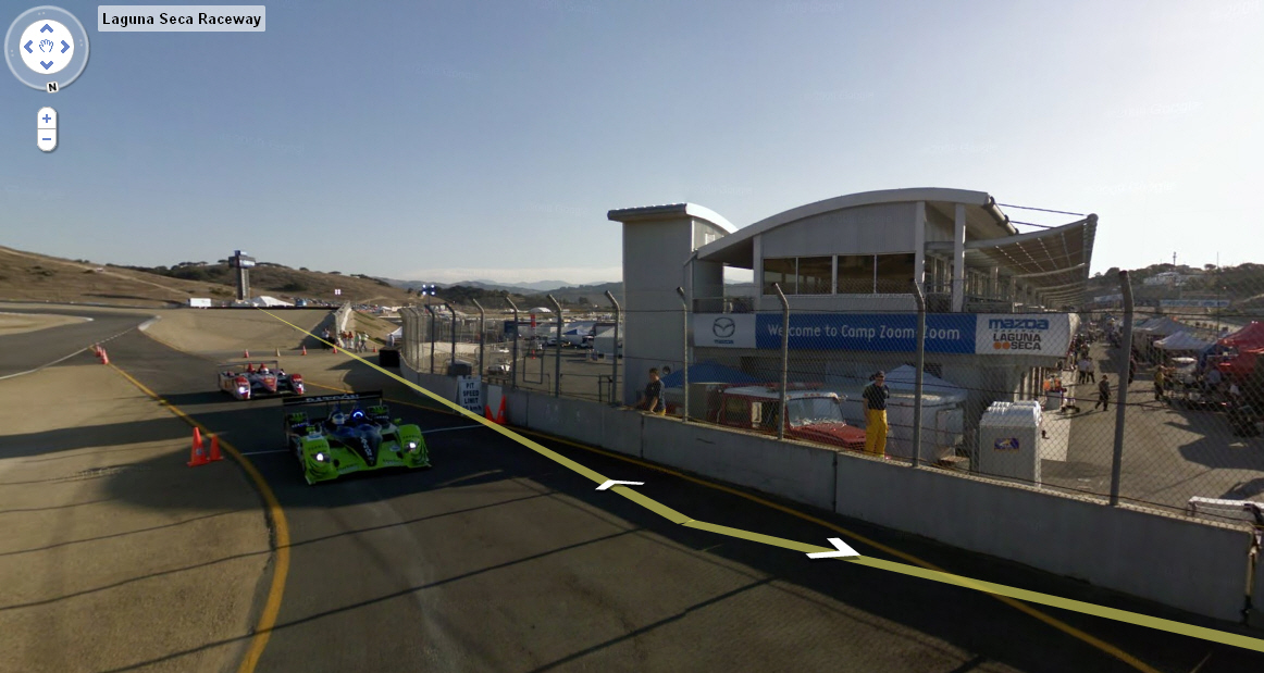 Laguna Seca - Google Streetview