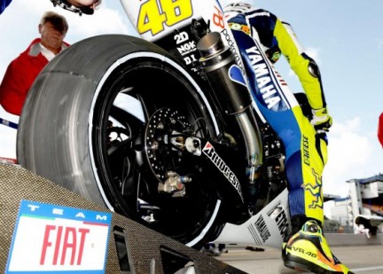 Valentino Rossi Bridgestone Felge weiß