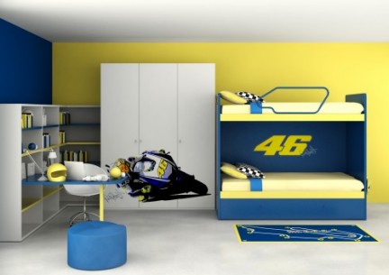 Valentino Rossi - Kinderzimmer