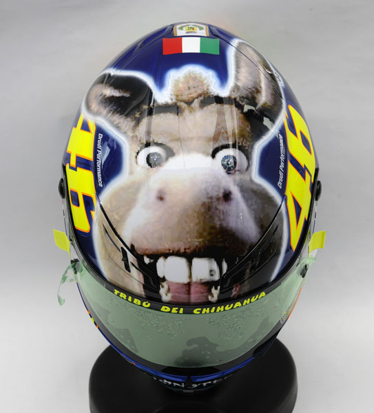 Valentino Rossi - Misano Helm - Esel