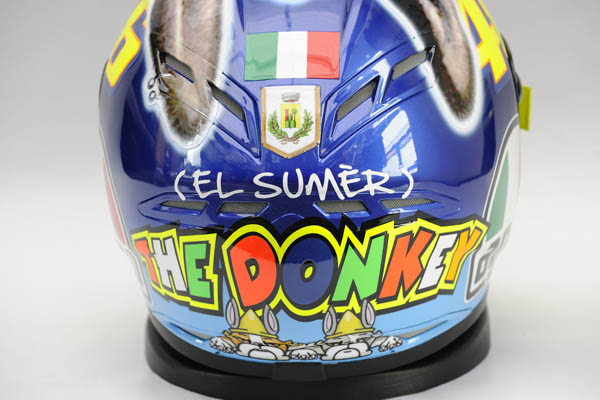 Valentino Rossi - Misano Helm - Esel