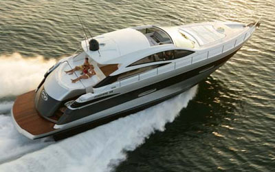 Valentino Rossi neue Yacht - Pershing 56