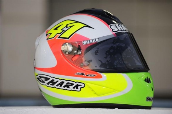 2010 MotoGP Helm Alex Espargaro