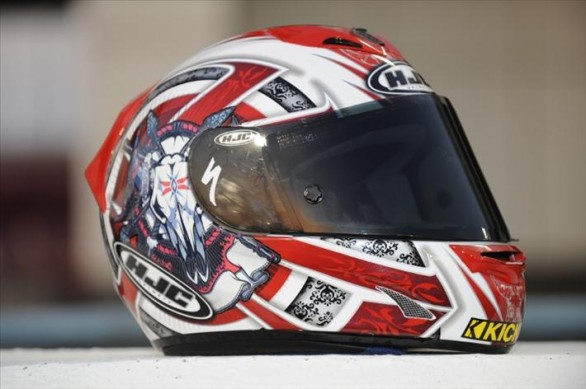 2010 MotoGP Helm Ben Spies