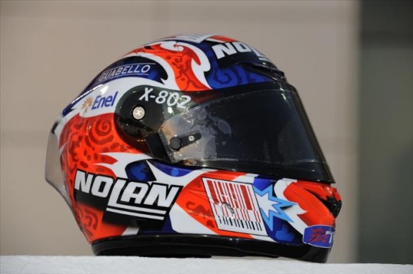 2010 MotoGP Helm Casey Stoner