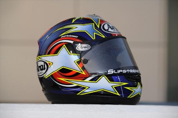 2010 MotoGP Helm Colin Edwards