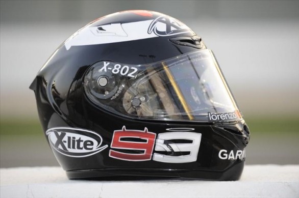 2010 MotoGP Helm Jorge Lorenzo