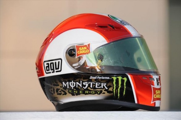 2010 MotoGP Helm Marco Simoncelli