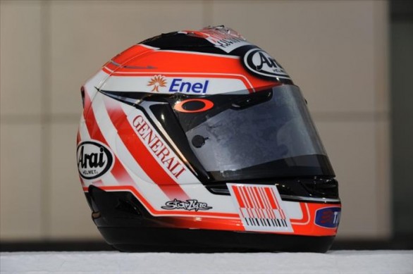 2010 MotoGP Helm Nicky Hayden