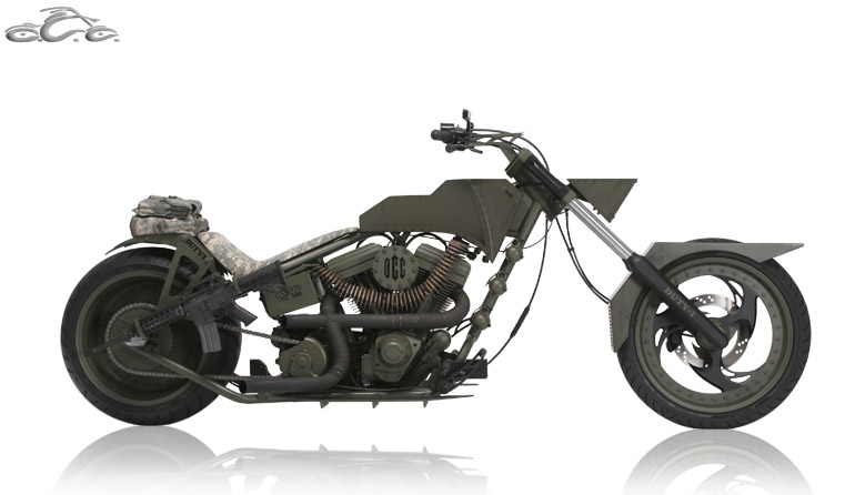 American Chopper - Army Bike